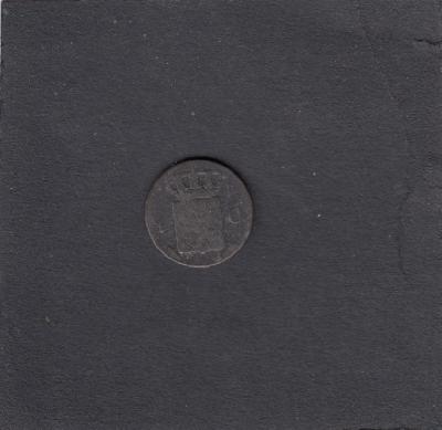 Beschrijving: 1/2 Cent WILLEM III 